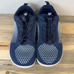 Hike Footwear HF Cloud Barefoot Shoes Women's Size 9/9.5 Navy White Hiking